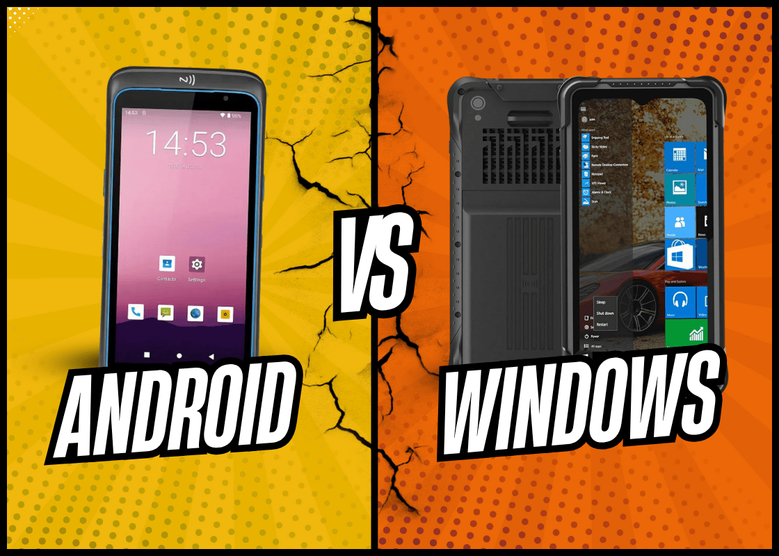 Rugged android vs windows handhelds